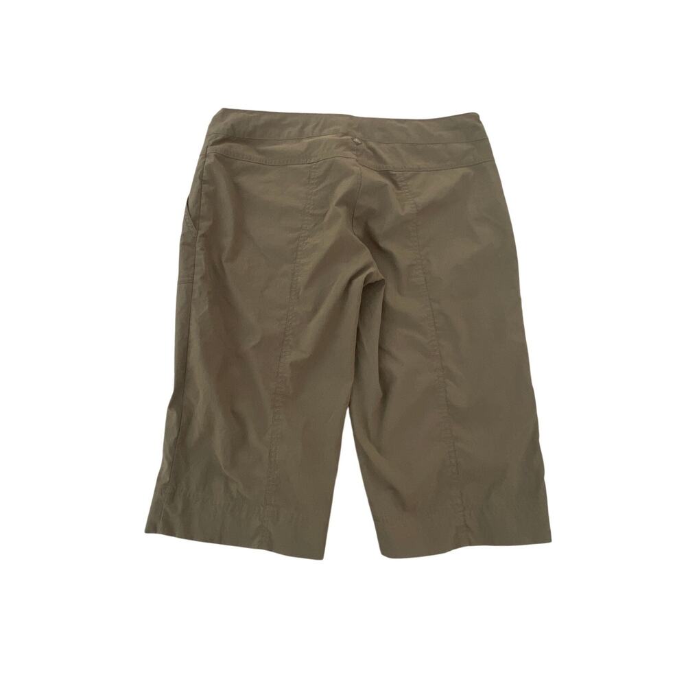 PrAna Bermuda Hiking Shorts - Olive Green - Size Large - Picture 3 of 8